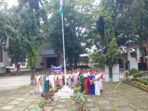 RGVN celebrates 70 years of independence - NEW INDIA PLEDGE RALLY by CMMU-Guwahati / DAY-NULM- ASULMS in collaboration with RGVN