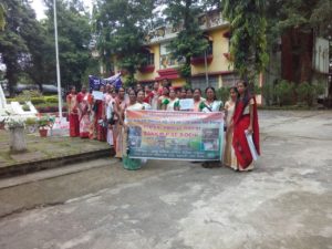 RGVN celebrates 70 years of independence - NEW INDIA PLEDGE RALLY by CMMU-Guwahati / DAY-NULM- ASULMS in collaboration with RGVN