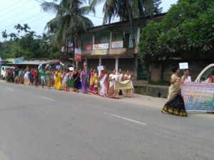 RGVN celebrates 70 years of independence - NEW INDIA PLEDGE RALLY by CMMU-Guwahati / DAY-NULM- ASULMS in collaboration with RGVN