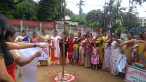 RGVN celebrates 70 years of independence - NEW INDIA PLEDGE RALLY by CMMU-Guwahati / DAY-NULM- ASULMS in collaboration with RGVN