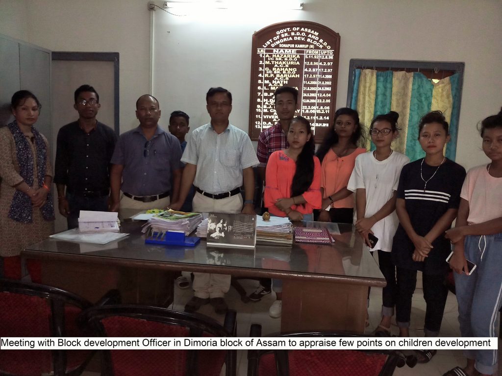 CHUSOKANI – PROJECT ON CHILD RIGHTS IN ASSAM AND MEGHALAYA