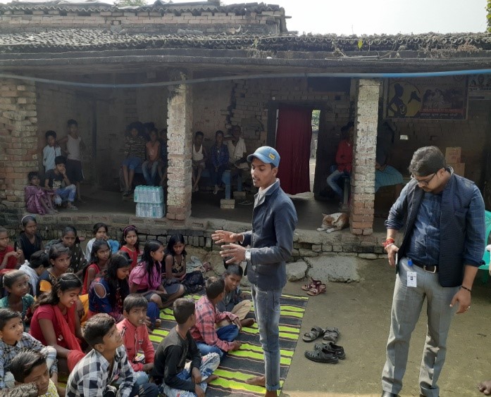 Children’s Clubs in ‘Diara’ area of Vaishali, Bihar