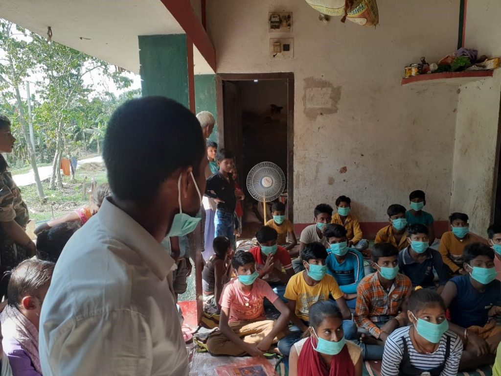 Children’s Clubs in ‘Diara’ area of Vaishali, Bihar