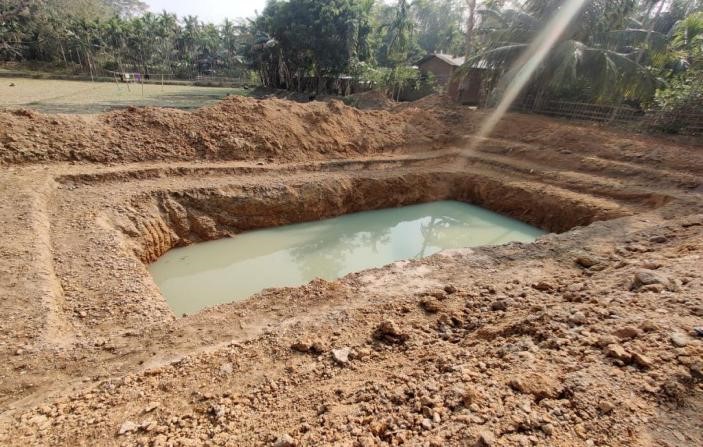 Farm Pond under Soil and Moisture Conservation