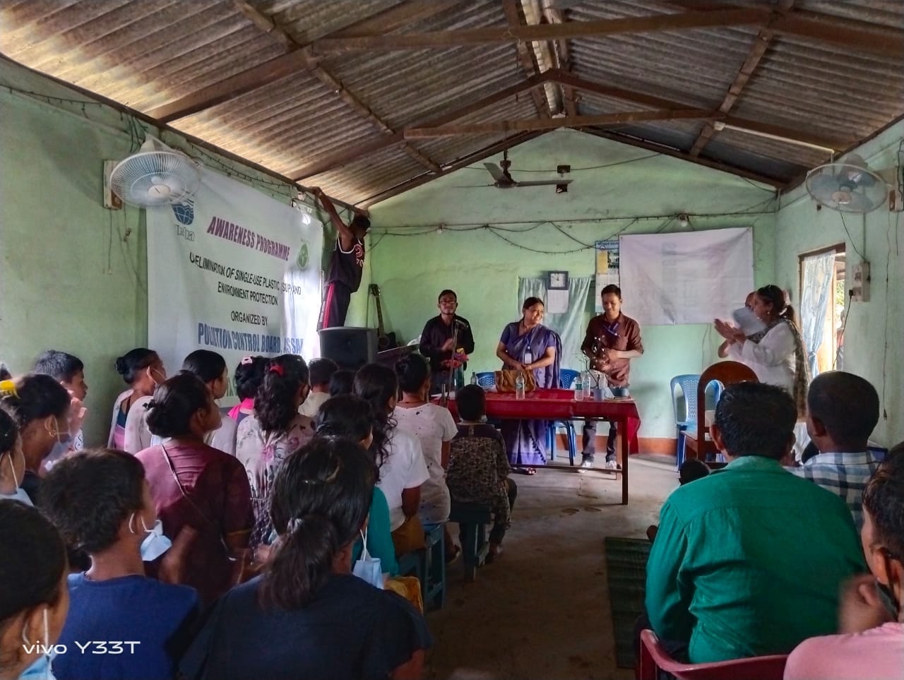 AWARENESS PROGRAMME ON ELIMINATION OF SINGLE-USE PLASTIC FOR ENVIRONMENT PROTECTION (BYRNIHAT):