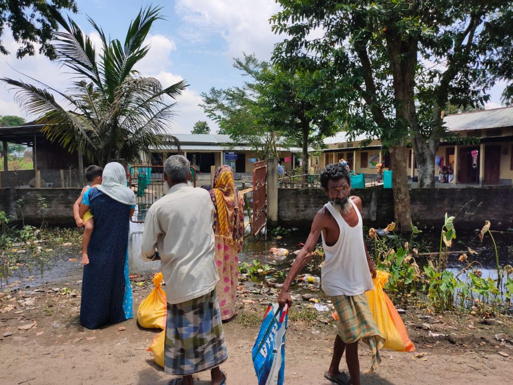 Assam Flood 2022 & Flood Relief Programme - RGVN in association with and support from AZIM PREMJI Foundation (APF):