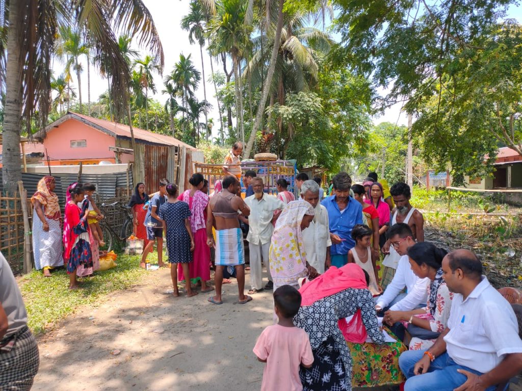 Assam Flood 2022 & Flood Relief Programme - RGVN in association with and support from AZIM PREMJI Foundation (APF):