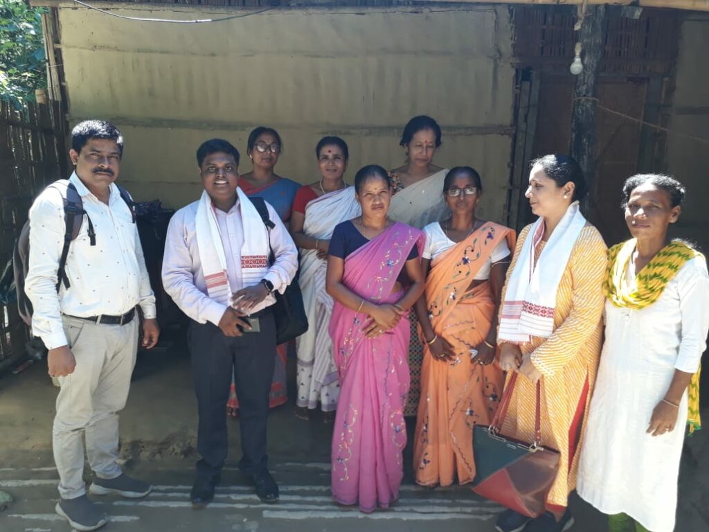 "MOI PRAGATI PROGRAMME - CRISIL REPRESENTATIVE VISIT - DARRANG"