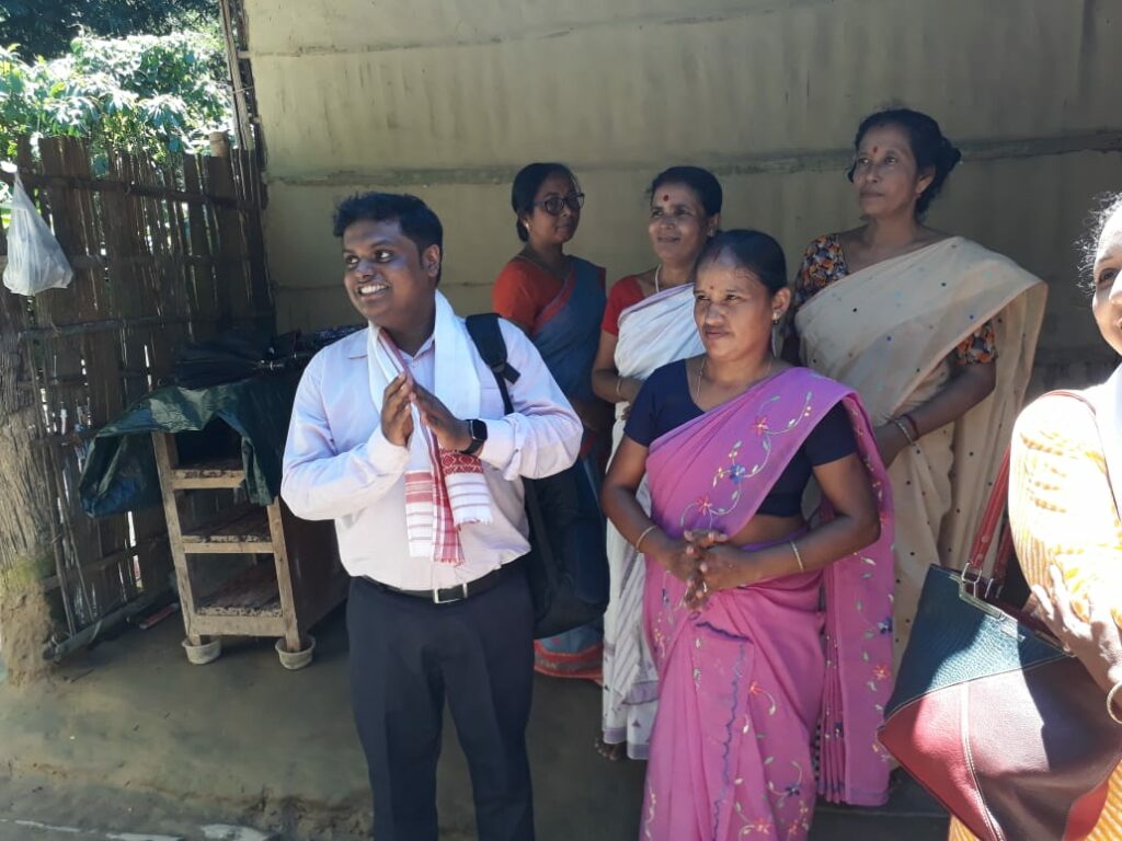 "MOI PRAGATI PROGRAMME - CRISIL REPRESENTATIVE VISIT - DARRANG"