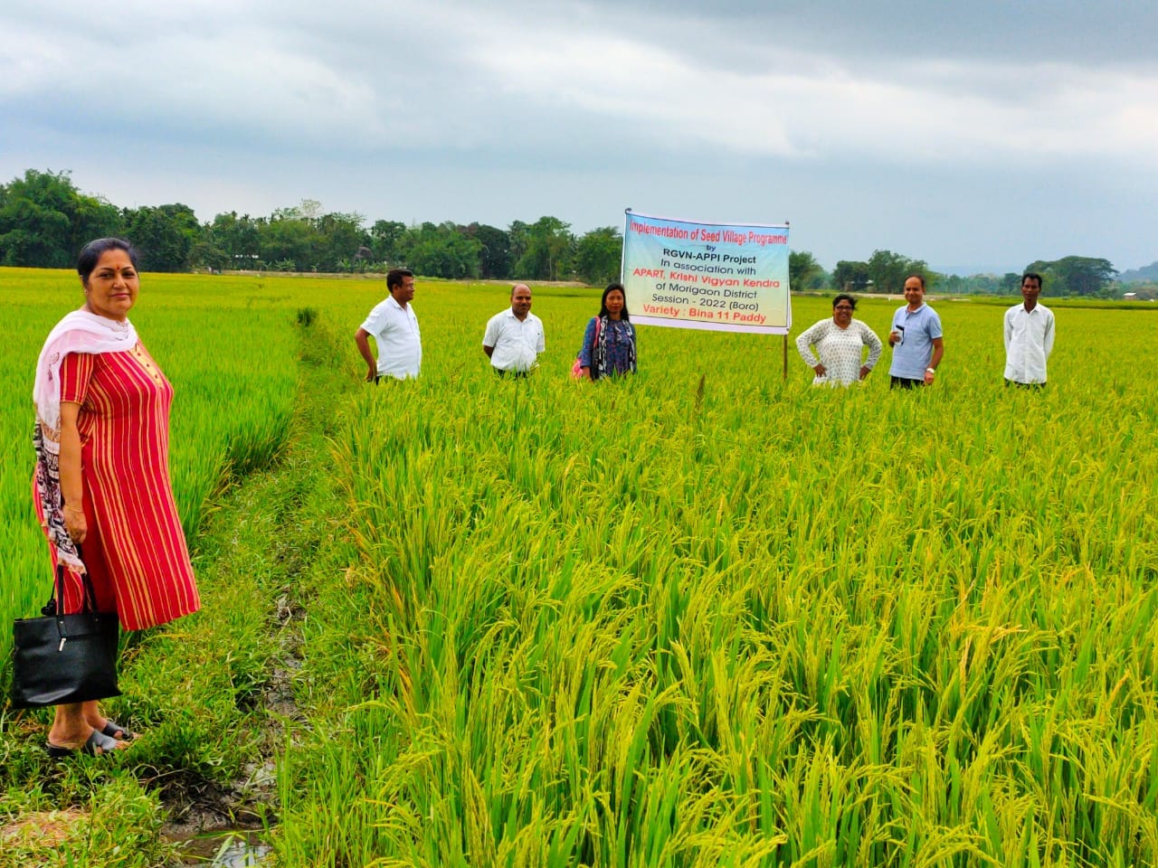 Implementation of Seed Village Programme – RGVN-APPI Project in association with APART, Krishi Vigyan Kendra of Morigaon District.