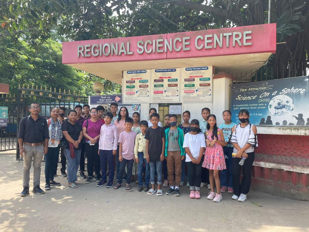 An Exposure trip for Children’s Club of Byrnihat to Regional Science Centre, Guwahati (KNH Project)