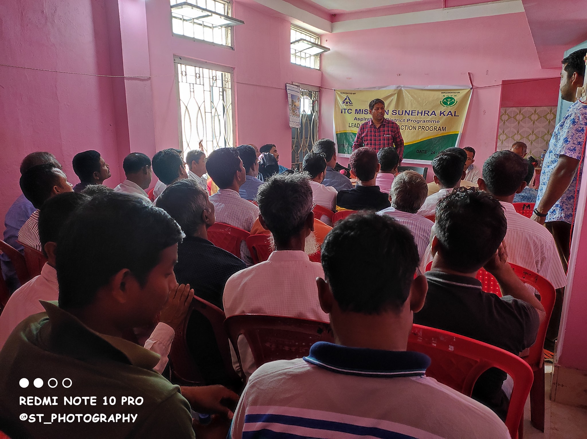 A Lead Farmer Interaction Programme at RGVN’s Dhubri Office.
