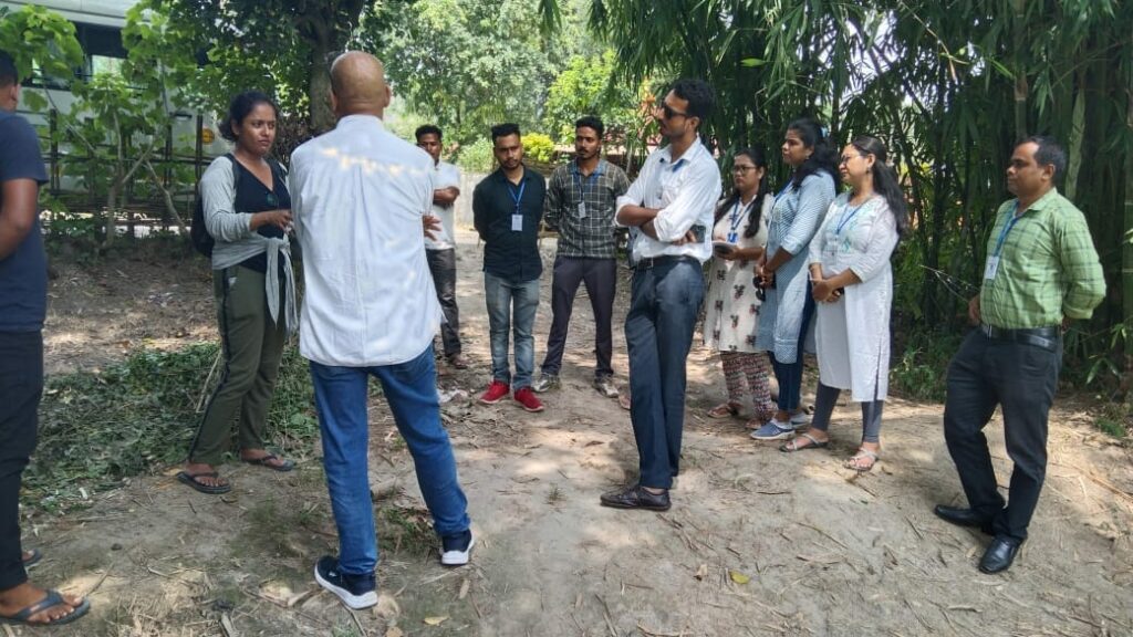 An exposure visit of RGVN ITC-MSK and Rampur Team