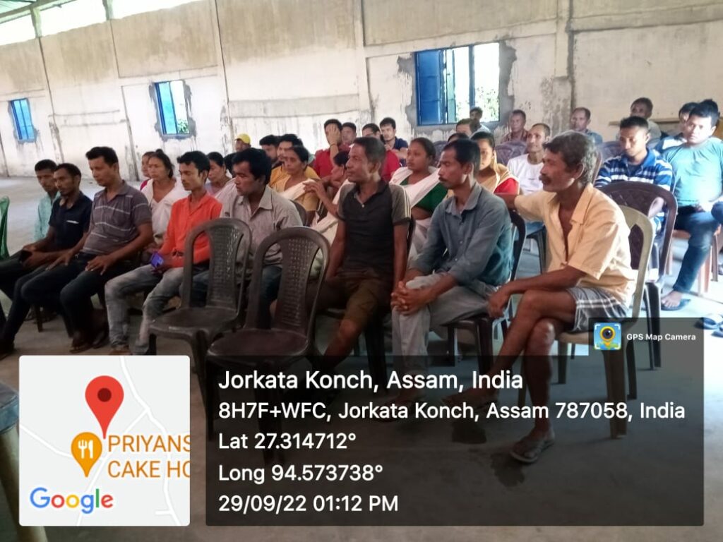 Awareness Meeting SFURTI (Jorkata Konch Village)