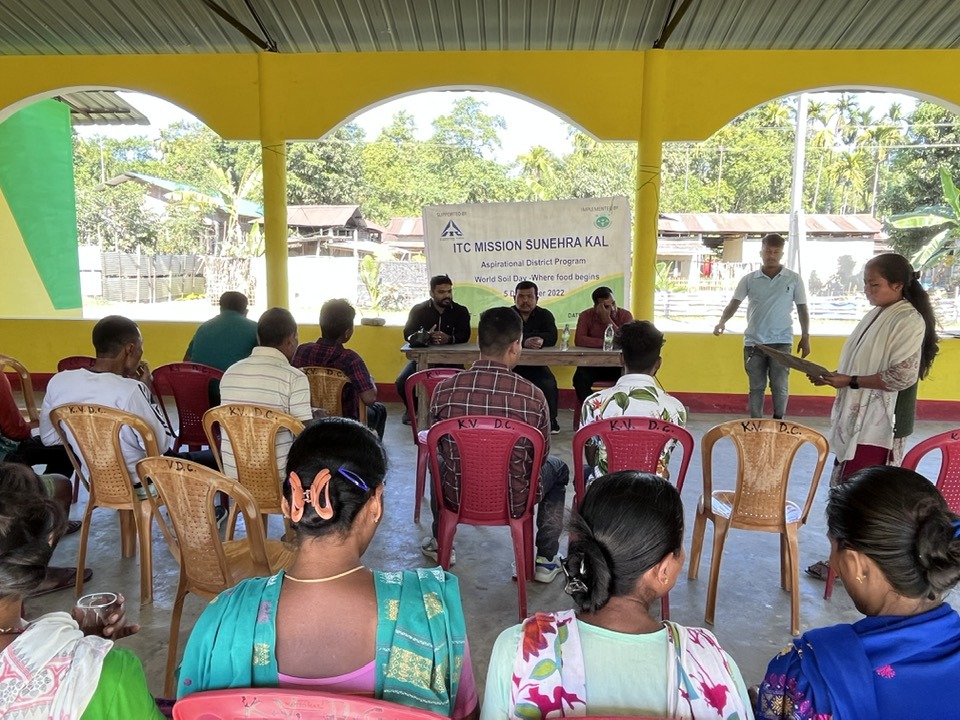 World Soil Day - "Where food begins" - ITC Mission Sunehra Kal