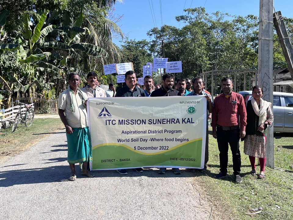 World Soil Day – “Where food begins” – ITC Mission Sunehra Kal