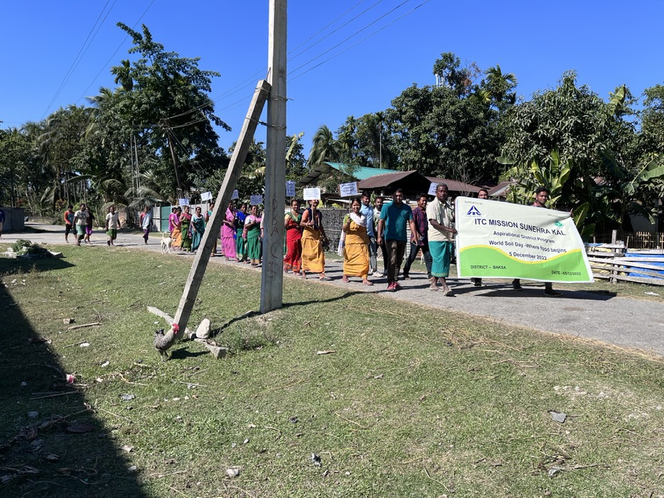 World Soil Day - "Where food begins" - ITC Mission Sunehra Kal