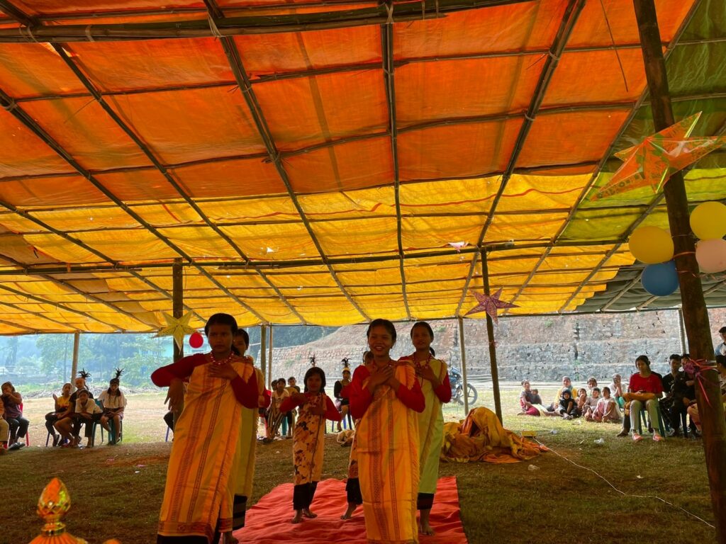 Pre-Christmas Celebration in Rangsakona Village, Byrnihat