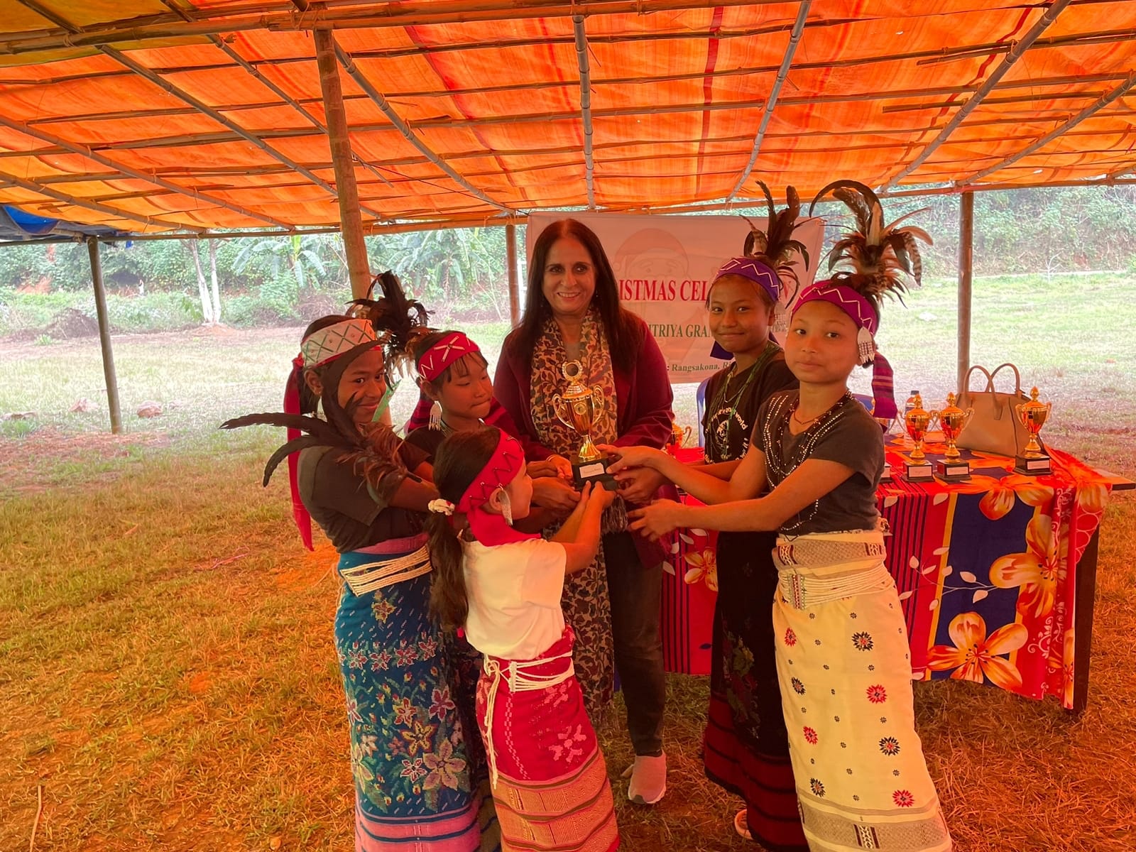 Pre-Christmas Celebration in Rangsakona Village, Byrnihat