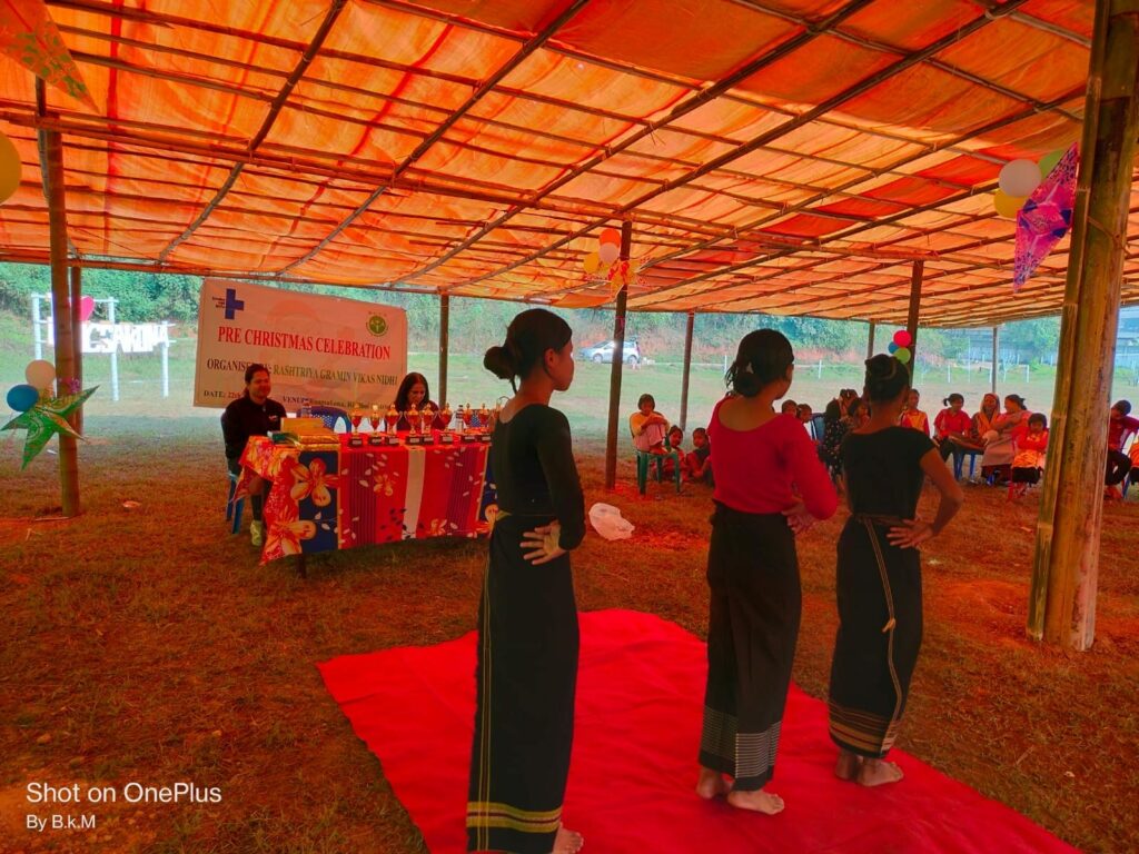 Pre-Christmas Celebration in Rangsakona Village, Byrnihat