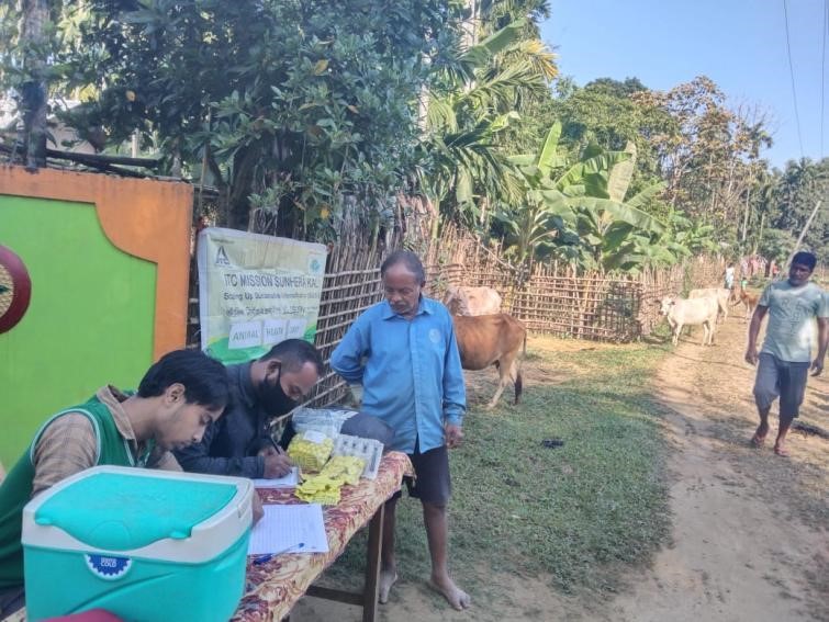 ITC Mission Sunehra Kal - Animal Health Camp, Chaygaon, Kamrup District