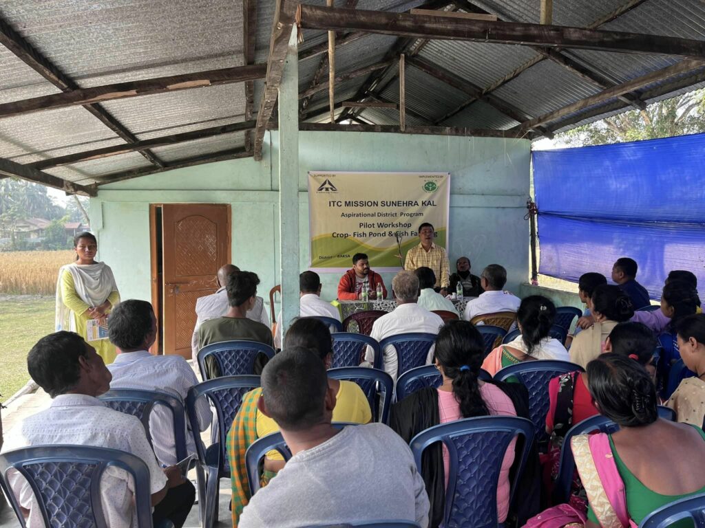 A pilot workshop on Fishery cum Fish Cultivation, Baksa District