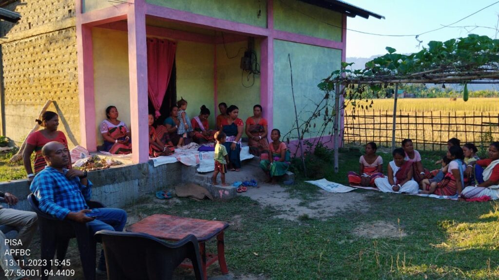 RGVN: SHG Meeting held at Pahari JFMC