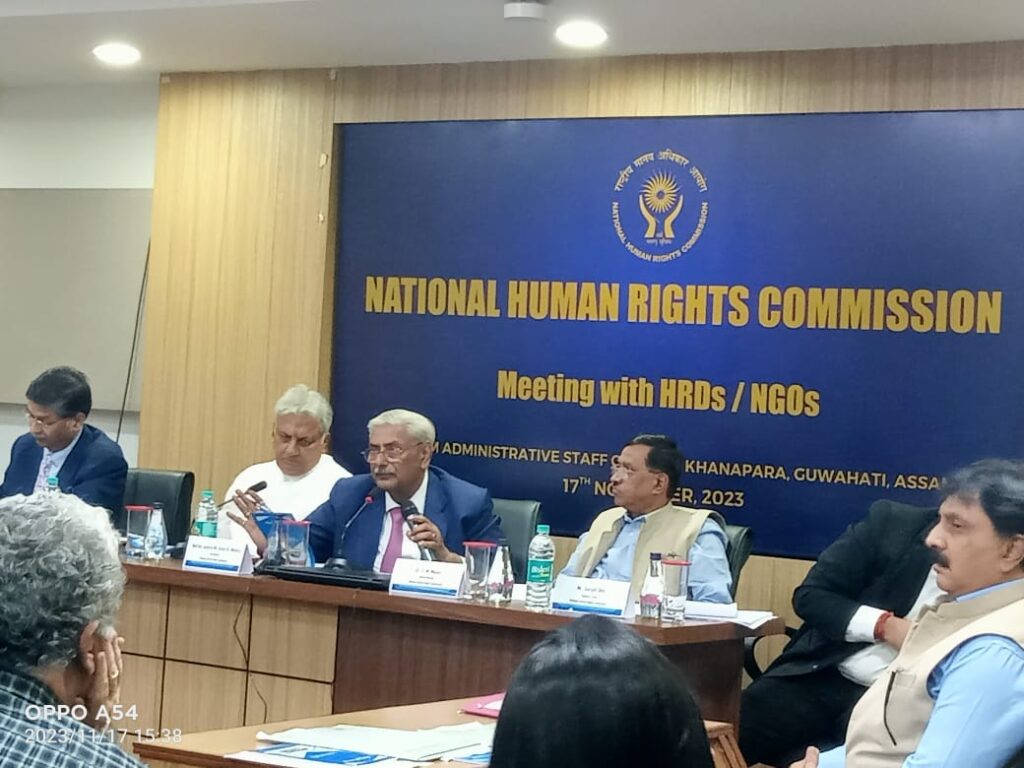 National Human Rights Commission Chairperson Justice Arun Kumar Mishra